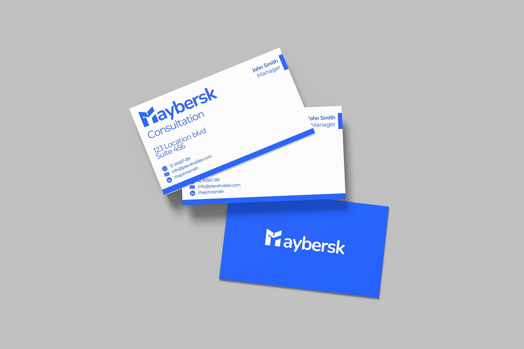 Maybersk Business Card 2nd view